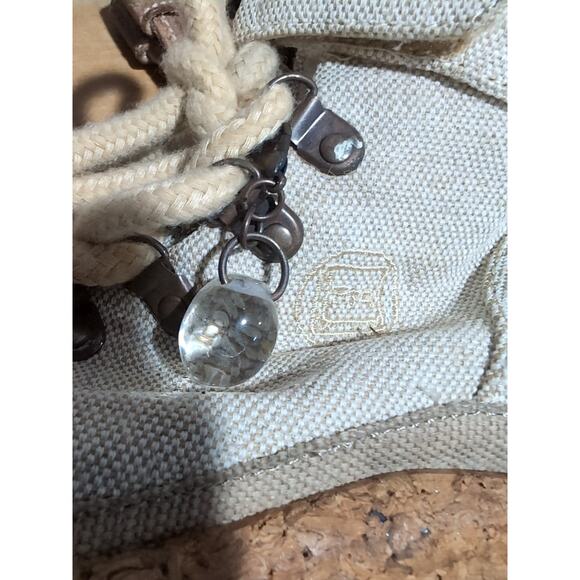 Escape Gaia Tan Women's Hiker Boots Shoes Size 9 Copper Amazonite Stone Adorned - Picture 13 of 13